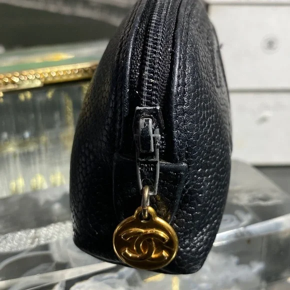 Authentic CHANEL Timeless CC Caviar Coin Purse - Picture 10 of 16